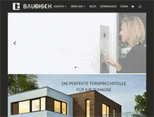 Tablet Screenshot of baudisch.com